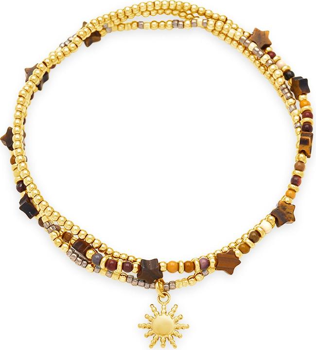 Or jaune, Marron