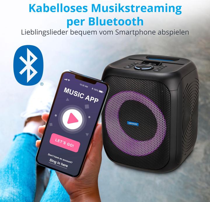 Actual product image Medion LIFE S61991 (3 h, Rechargeable battery operated, Electrical connection)