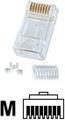 Produktbild Lindy RJ45 Male Connector, 8 Pin UTP, of 10 (Netzwerkkabel Stecker)
