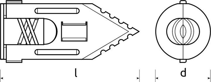 Produktbild RawlPlug R-GPB (100 Stk.)