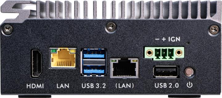 Produktbild Shuttle Barebone SPCEL03 Intel Atom x6413E 1xSODIMM max 32GB DDR4 2x2.5G LAN (Intel Atom x6413E)