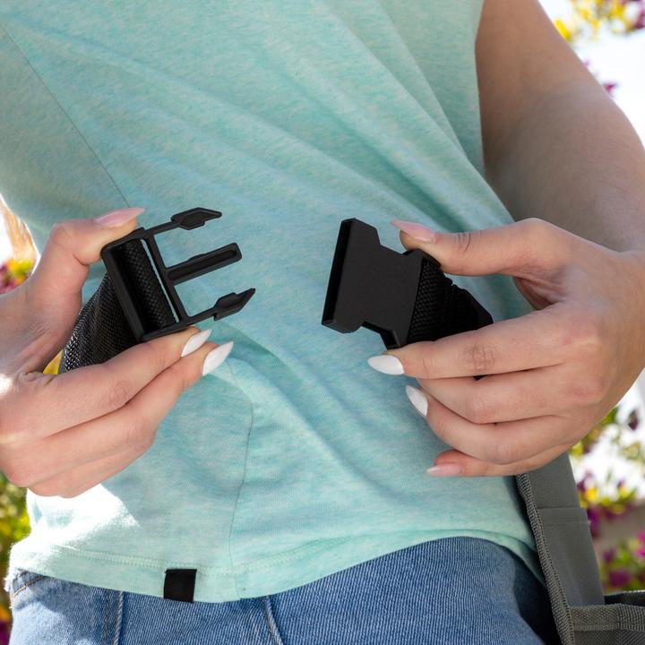 Actual product image InnovaGoods 3-in-1 garden kneeling bench with Situl tool bag