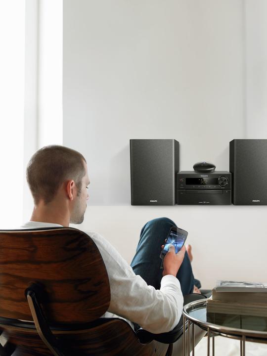 Image du produit Philips AEA2500, Adaptateur hi-fi Bluetooth, NFC, aptX, AAC (Récepteur)