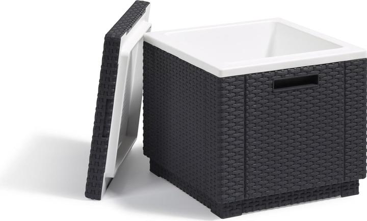 Actual product image Allibert ICE CUBE O/CUSHION ART. 201309 - ANTHRACITE (40 l)