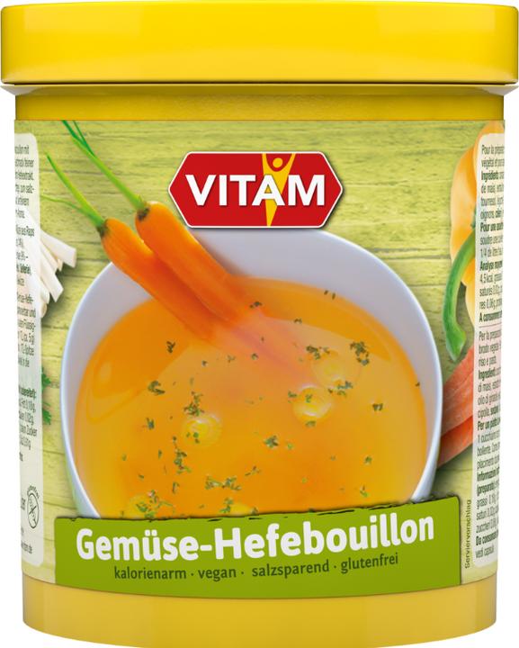 Image du produit Vitam bouillon levure avec légumes sans gluten pâte (1520.77 ml)