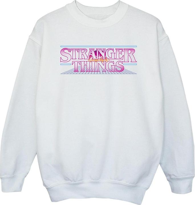 Image du produit Netflix - Sweat STRANGER THINGS RETRO TITLE - Fille (140, 146)