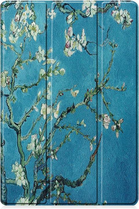 Image du produit Cover-Discount Galaxy Tab S7+ (12.4) - Étui intelligent à trois volets Fleurs (Galaxy Tab S7 FE)