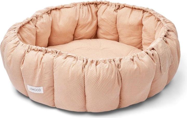 Liewood Ola 2 in 1 Baby Nest Playmat Stripes Tuscany Rose