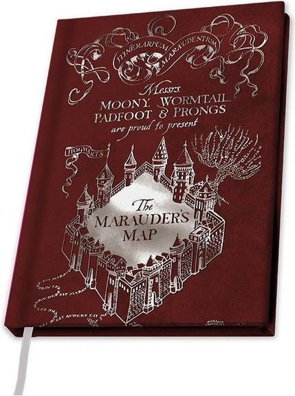Produktbild ABYstyle Harry Potter: Marauders Map (A5, Harter Einband)