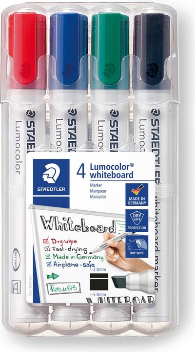 Produktbild Staedtler Lumocolor 351 (Mehrfarbig, 2 mm, 4 x)