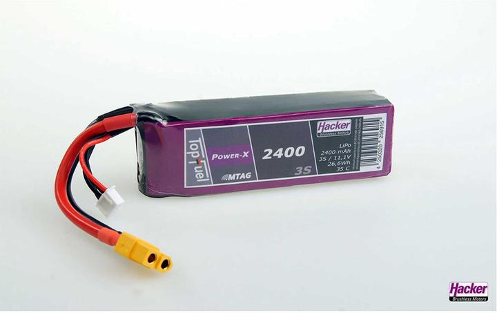 Immagine prodotto Hacker Pacchetto LiPo TF Power-X 2400-3S MTAG (11.10 V, 2400 mAh)