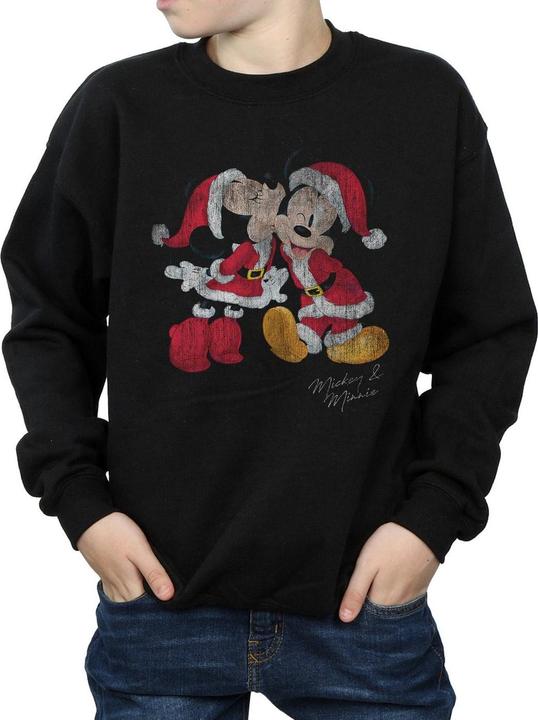 Image du produit Disney - Sweat MICKEY AND MINNIE CHRISTMAS KISS - Garçon (152, 158)