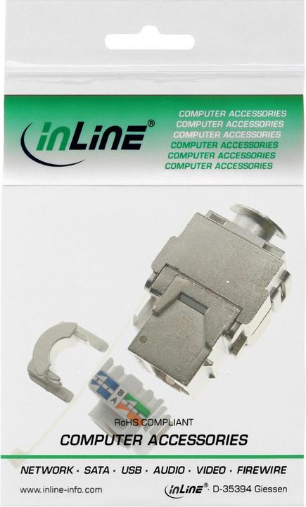 Actual product image InLine RJ45 Bu/LSA insert (Cable Accessories)