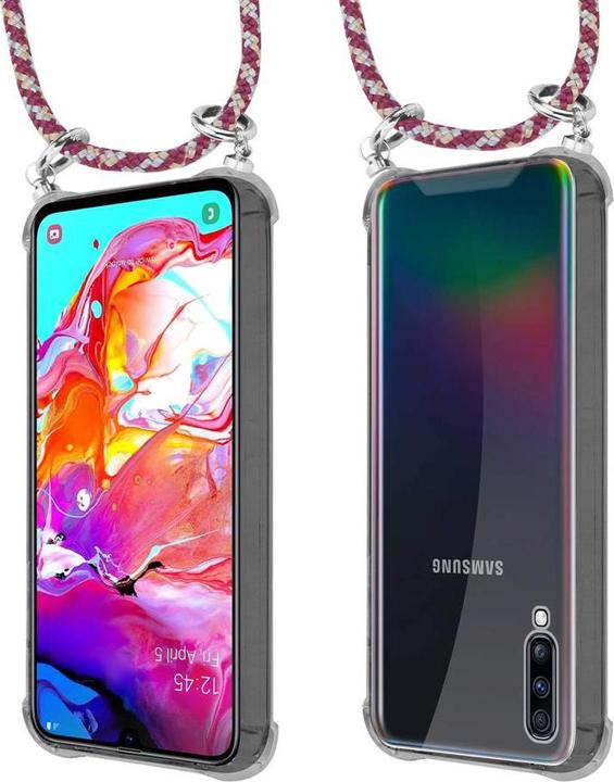 Produktbild Cadorabo TPU Handy Kette SILBER Cover