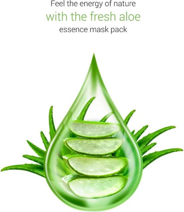 Immagine prodotto Skinsomnia Maschera all'Aloe Real Essence (25 ml)