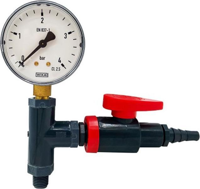 Produktbild Calplas Entlüftung Calplas-Filter FA 35 mit Manometer mit T und 2-Wege-Ventil