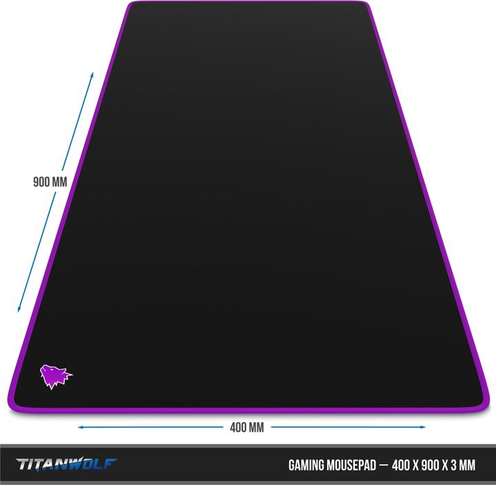 Image du produit CSL Tapis de souris de jeu, Tapis de souris de jeu XXL Speed, Tapis de souris Surface extra-large de (XXL)