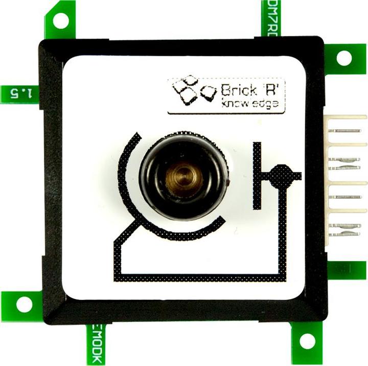 Actual product image Allnet Brick "R "knowledge measuring adapter 4mm Closed End GND black
