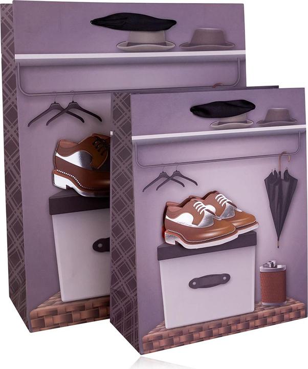 Produktbild Accentra Geschenktasche für Männer GENTLEMEN mittel (Geschenktüte, 480 x)