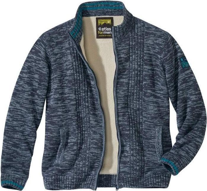 Actual product image Atlas For Men Mens Knitted Fleece Lined Jacket (3XL)