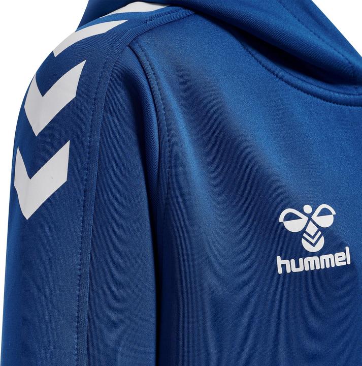 Actual product image hummel Core Xk Poly Zip Hood Sweat Kids (116)