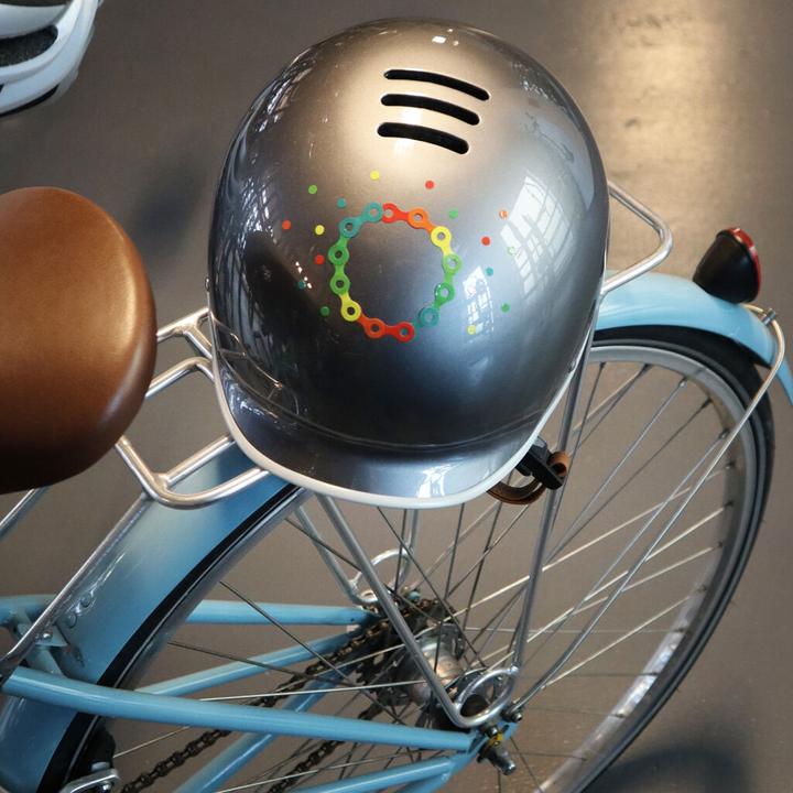 Produktbild Kikkerland Bike Stickers Rainbow Chains