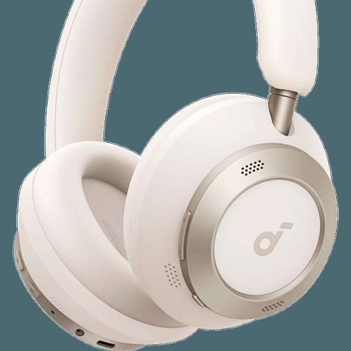 Actual product image Anker Soundcore Space One Pro + Case white (ANC, 40 h, Cable)