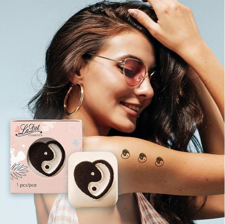 Produktbild La Dot Cosmetics Stempel Tattoo Stein klein Ying