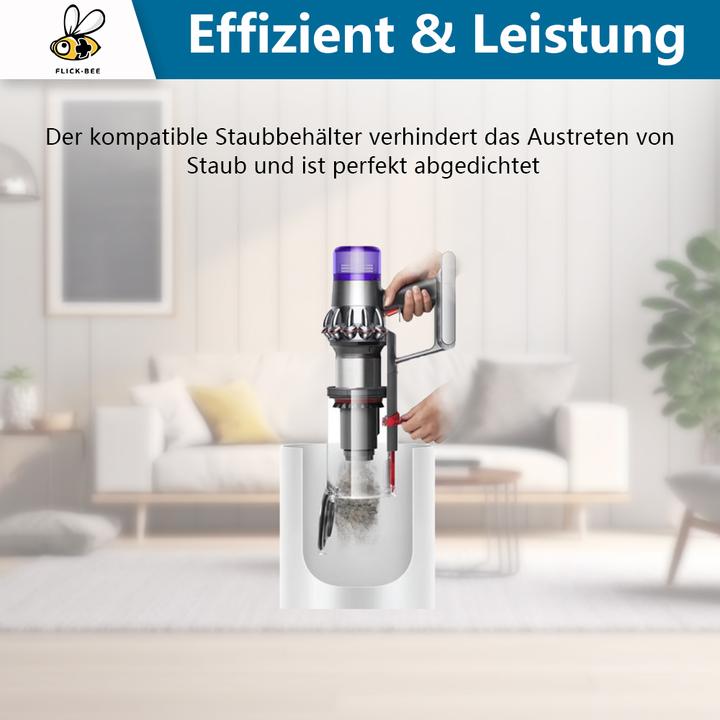 Produktbild Flickbee Staubbehälter zu Dyson V10 - ersetzt 969509-01