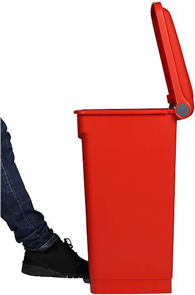 Immagine prodotto kaiserkraft Cestino di plastica a pedali (70 l)