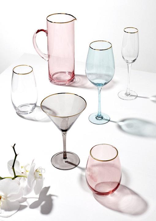 Image du produit Ladelle Verres à vin faits main Chloe Peach (lot de 4) (4 Verres, Set de verres à vin)