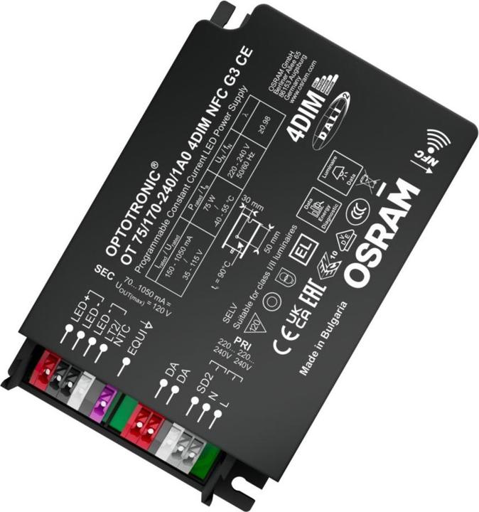 Produktbild Ledvance OT 75/170-240/1A0 4DIM NFC G3CEVS18OSRAM