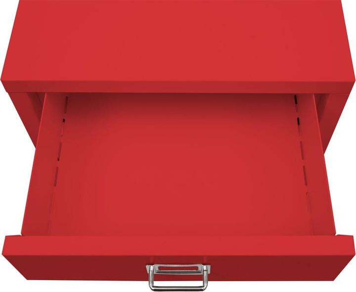 Produktbild Mendler Rollcontainer HWC-L49, Metall 75x40x41cm 6 Schubladen, rot