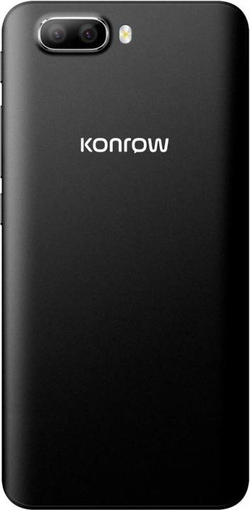 Actual product image Konrow Easy 55 - Android 8.1 - 4G - Display 5.34" - Dual Sim - 8GB, 1GB RAM - Black (8 GB, Black, 5.34")