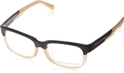 Produktbild Porsche Design Design Eyeglasses P 8707 B Acetate Black Metallic Beige Transparent