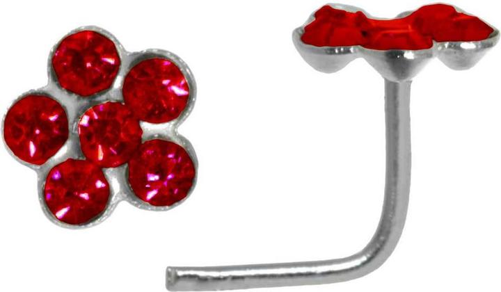 Actual product image Bijouteria Nose piercing (Crystal, Silver 925)