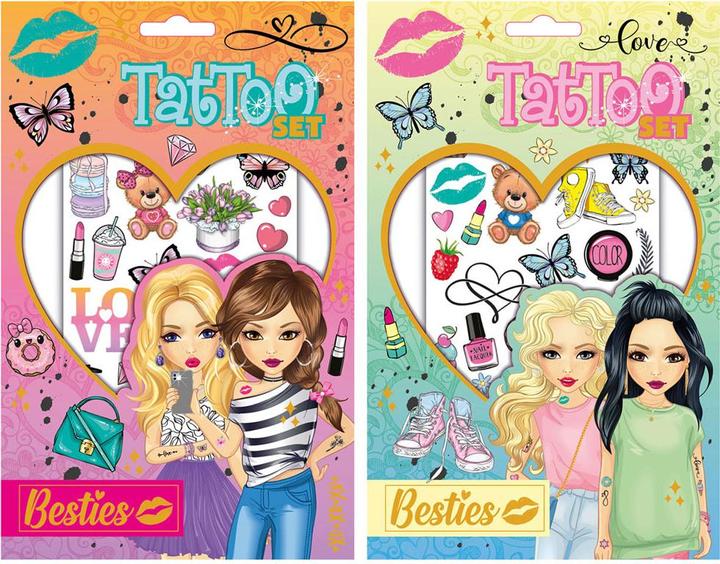 Image du produit Besties Tatouages adhésifs, 2 feuilles
