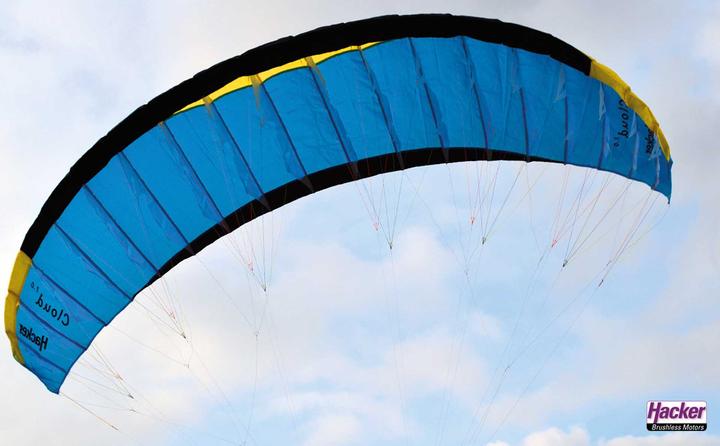 Produktbild Para-RC Gleitschirm "Cloud 1.0" blau (Gleitschirm)