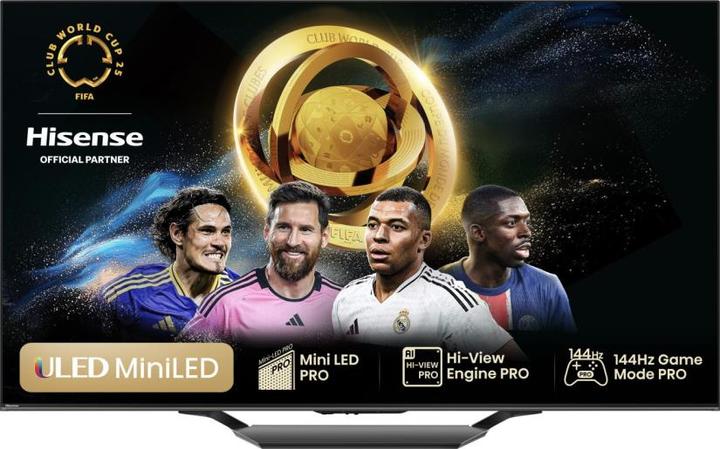 Hisense TV 75U7Q sw Mini TV LED ULED UHD,Multituner,120Hz,Smart,D.Vision,HDR (75", U7QF, LED, DHU, 2025)