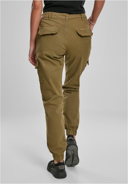 Actual product image Urban Classics Ladies High Waist Cargo Pants (30)