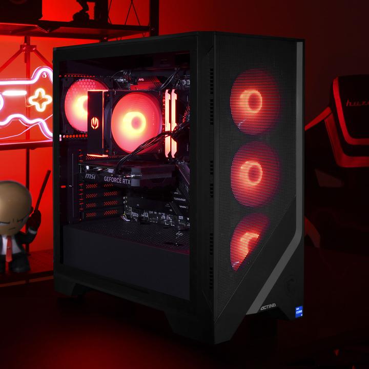Produktbild Actina 5901443384427 PC Intel® Core™ i5 i5-13400F 32 GB DDR4-SDRAM 1 TB SSD NVIDIA GeForce RTX 4060 (Intel Core i5-13400F, 32 GB, 1000 GB, GeForce RTX 4060)