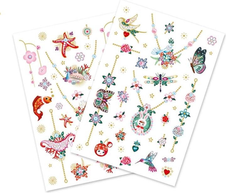 Actual product image Djeco Tattoos Fiona's Jewellery