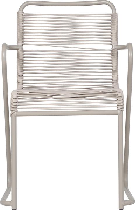 Image du produit Fiam LIDO CHAISE AVEC ARMOIRE - Pack de 4 TAUPE - ALUMINIUM