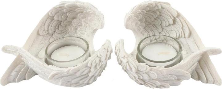 Image du produit Something Different Bougeoir Ailes d'ange pack de 2