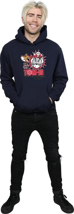 Image du produit Tom & Jerry - Sweat à capuche TOMIC ENERGY - Homme (XL)