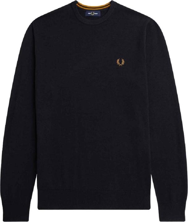 Image du produit Fred Perry Classic Crew Neck Jumper Navy (L)