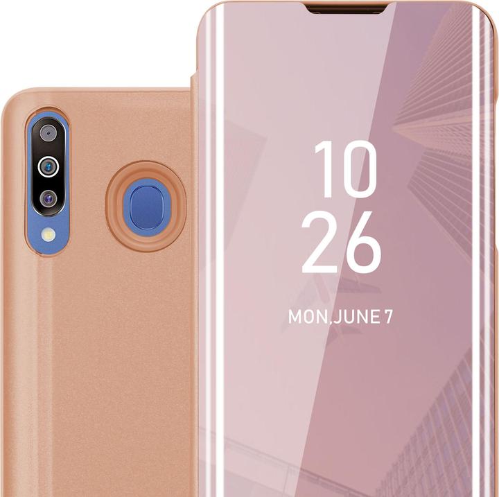 Actual product image Cadorabo Book Smart View Mirror Cover (Samsung Galaxy M30, Samsung Galaxy A40s)
