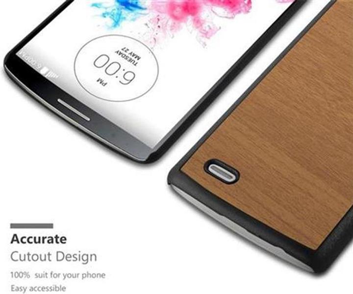 Actual product image Cadorabo Hard Cover Woody Cover (G3)