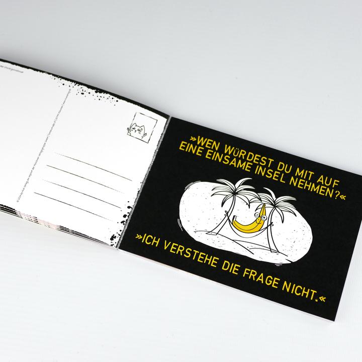 Actual product image I hate people. Very - 20 (in)suitable postcards for every situation