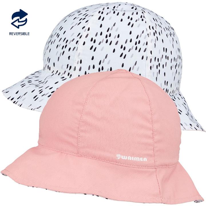 NoName UV Sun Hat Junior Reversible Bali Rosa
